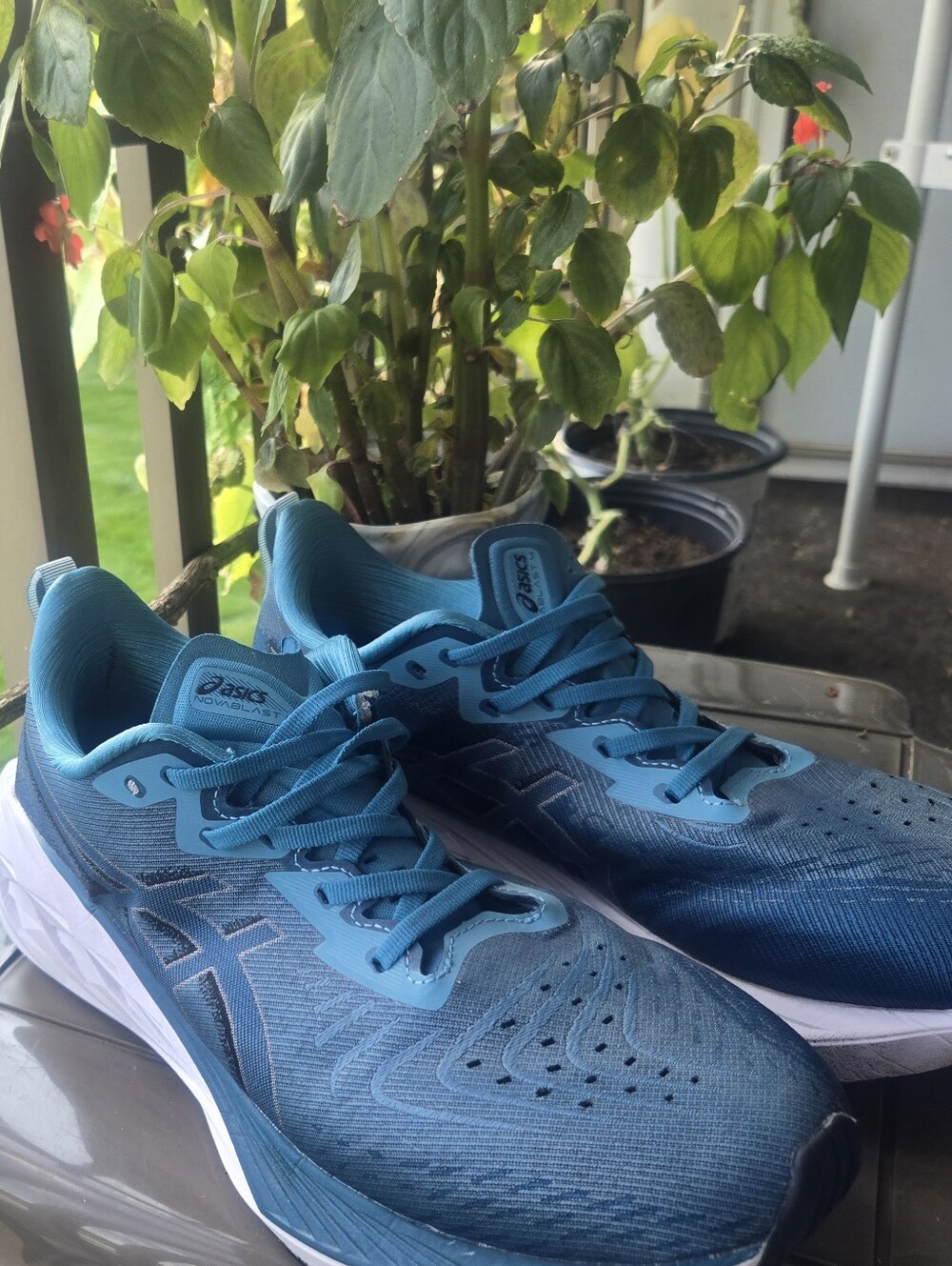 ASICS Pure Gel ff Blast + Men’s Blue Running Shoes